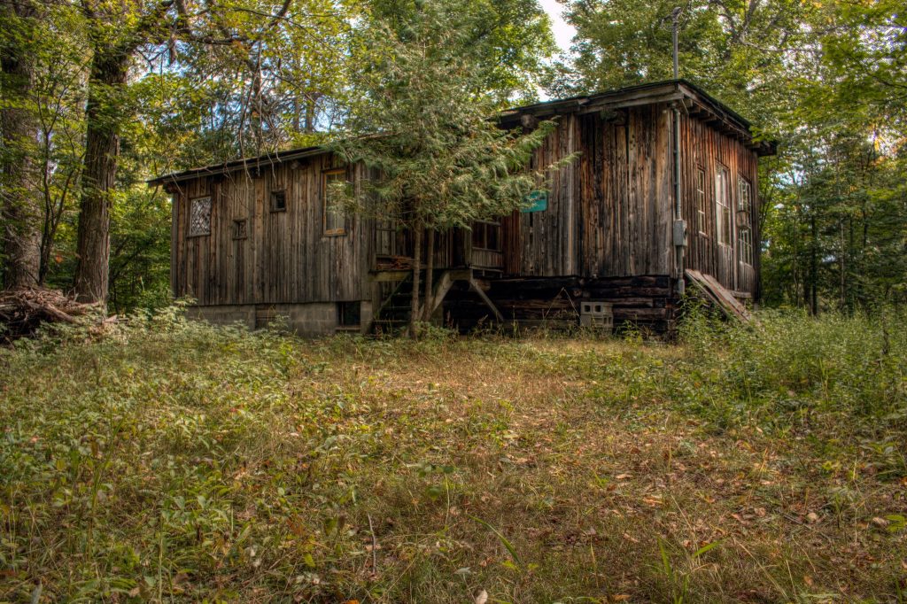 abandoned hippy camp ontario