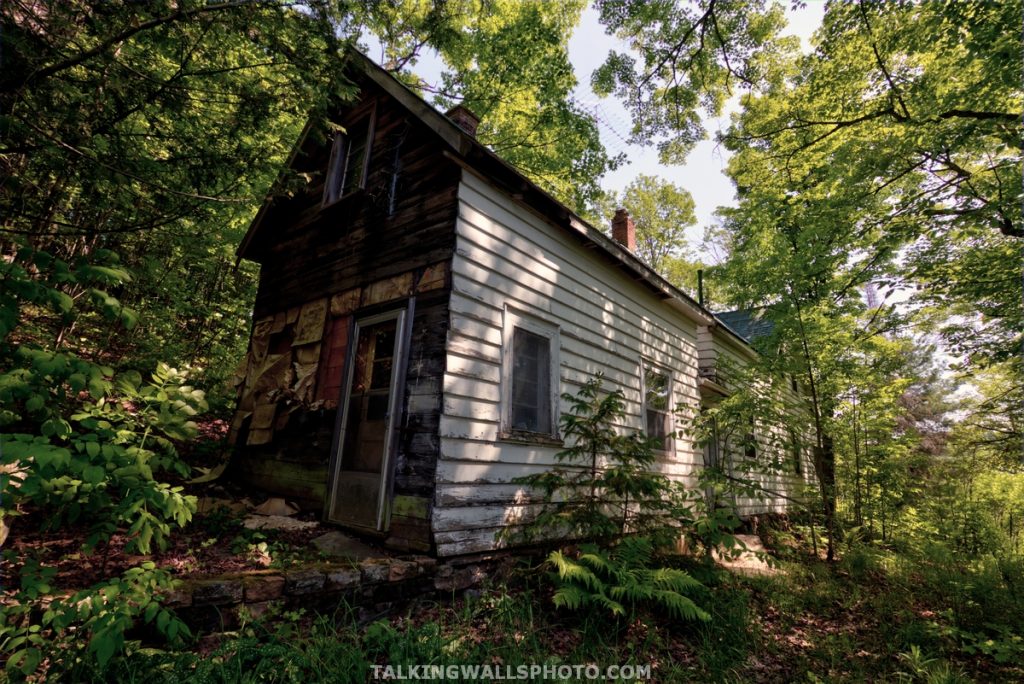 abandoned sugar bush house