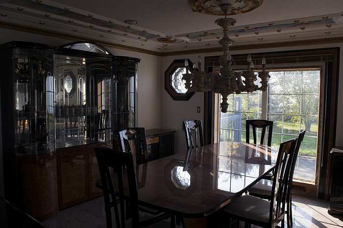 untouched dining room furniture