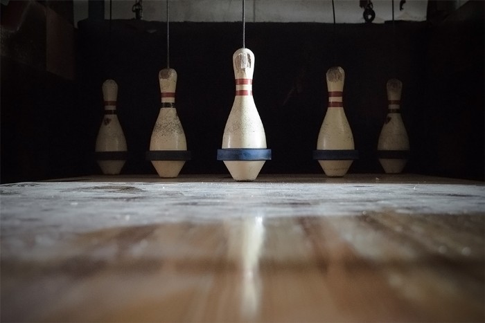 5 pin lane - Martin's Bowling Alley