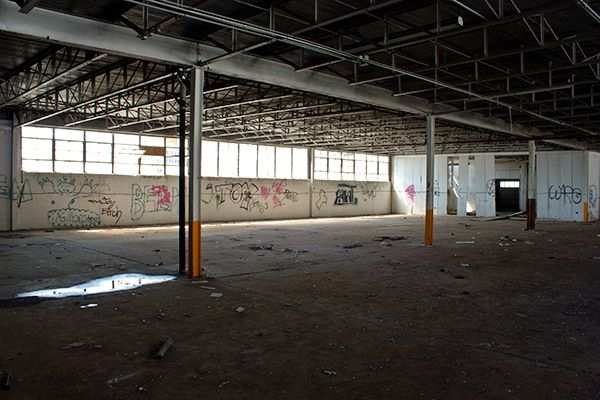 The abandoned McCormick's Biscuit Factory in London (2010)